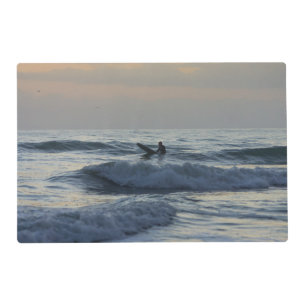 Surfer Awaits Placemat