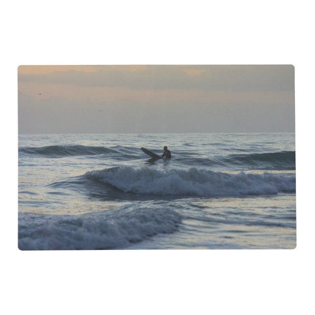 Surfer Awaits Placemat (Front)
