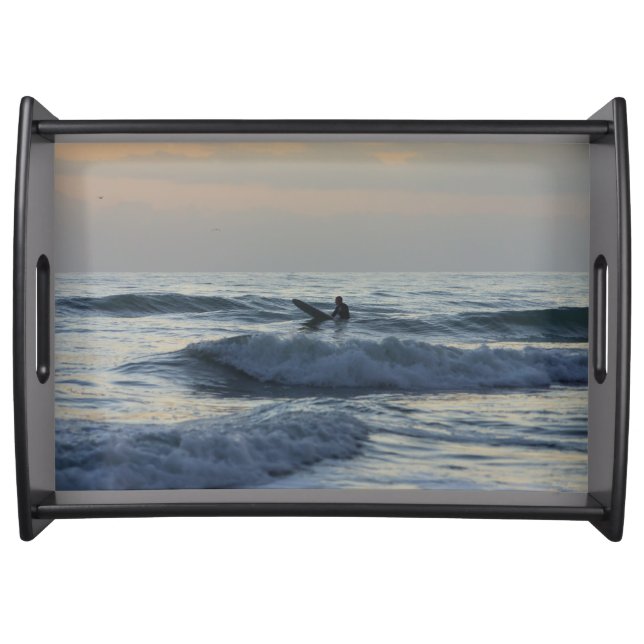 Surfer Awaits Serving Tray (Front)