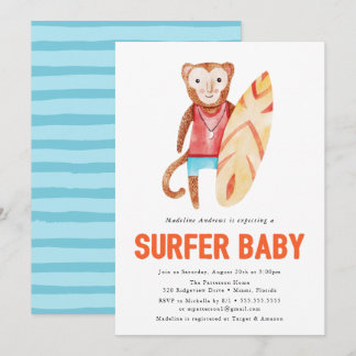 Surfer Baby | Baby Shower Invitation