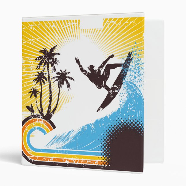 Surfer Binder (Front/Inside)