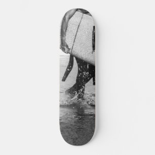 Surfer Black & White Vibes #4 #wall #art Skateboard