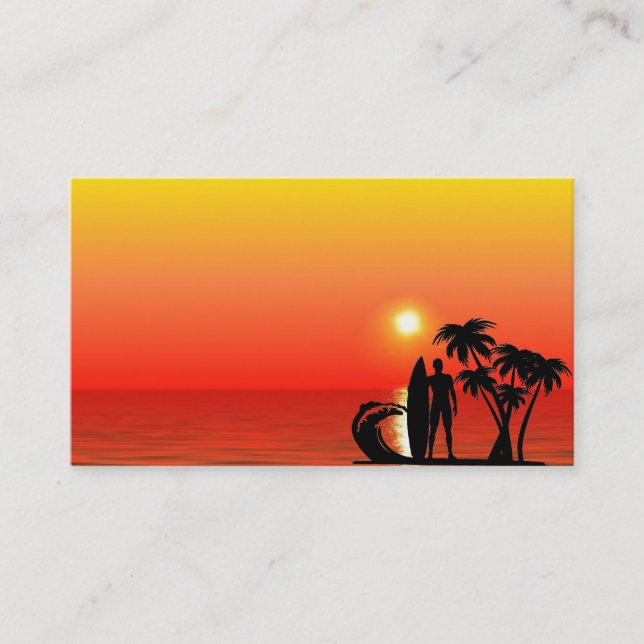 Surfer Business Card (Front)