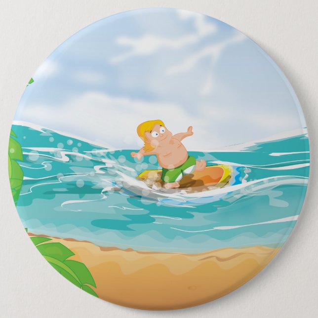 Surfer Button (Front)