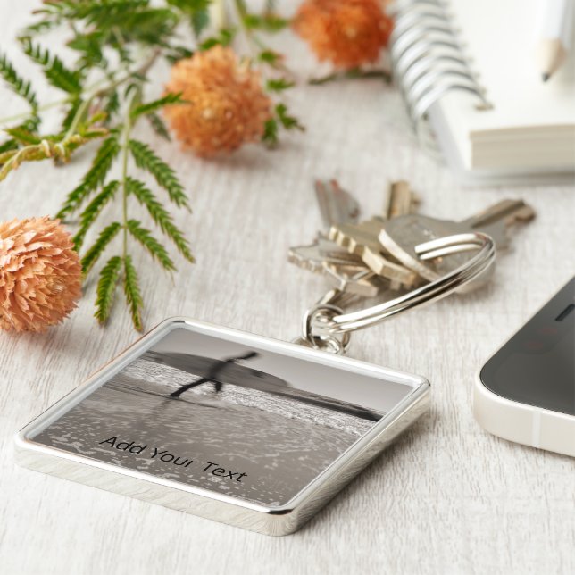 Surfer by Shirley Taylor Keychain (Side)