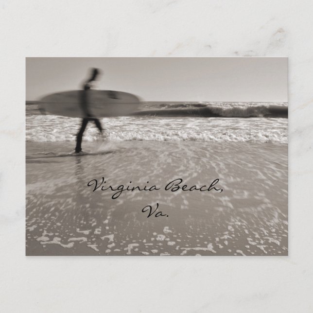 Surfer by Shirley Taylor Postcard (Front)