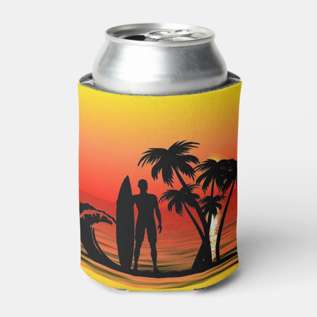 Surfer Can Cooler (Can Front)