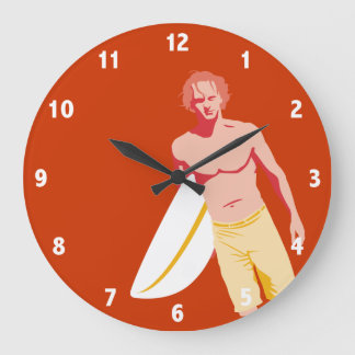 Surfer Clock