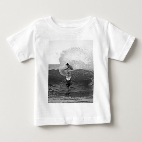Surfer Dane Reynolds surfing El Salvador Baby T_Shirt