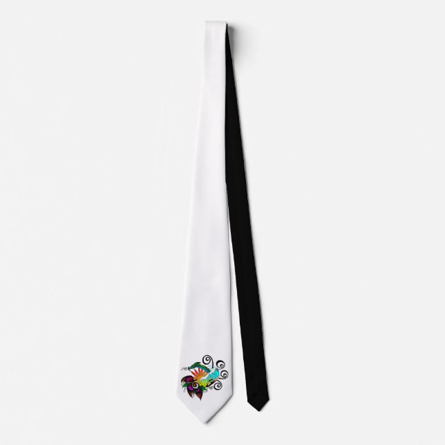 Surfer Dude Cartoon Tie (Front)