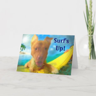 Surfer Dude Greeting Card