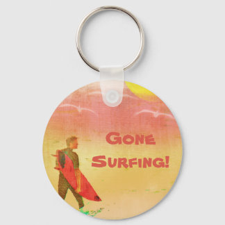 Surfer Dude Keychain