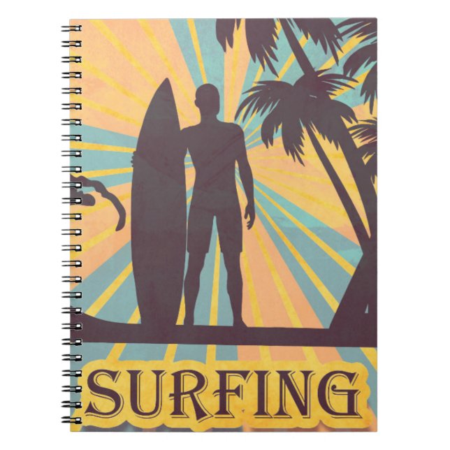 Surfer Dude Notebook (Front)