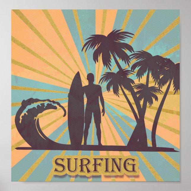 Surfer Dude Poster (Front)