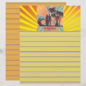 Surfer Dude Stationery (Front/Back)