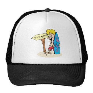 Surfer Dude The Hamptons Trucker Hat