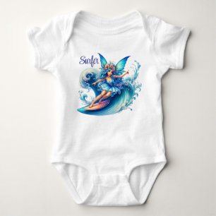 Surfer Fairy Baby Bodysuit