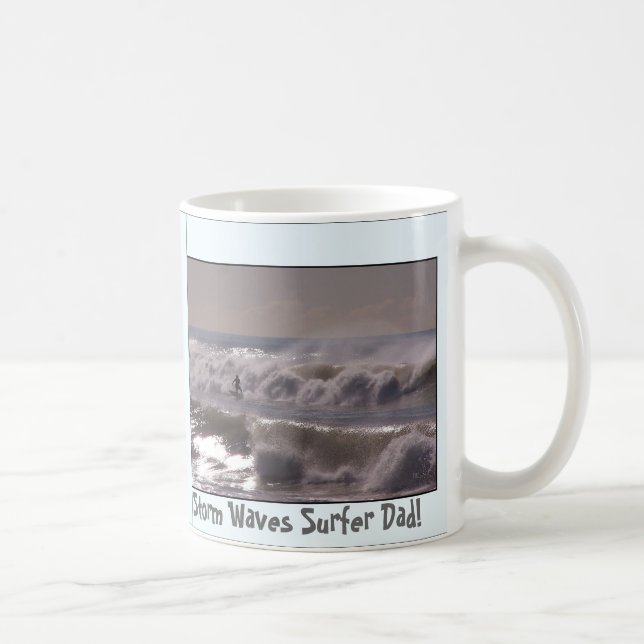 Surfer Father Day Gift Mug (Right)