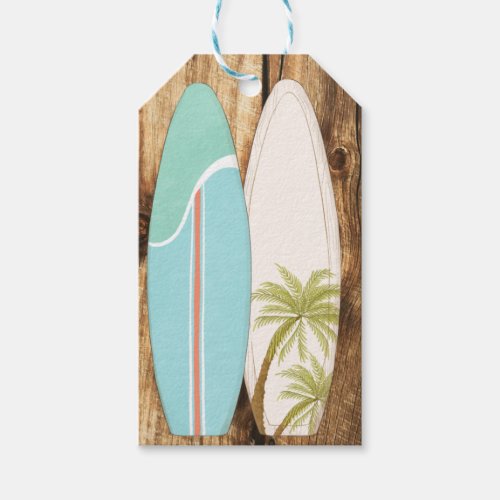 Surfer Gift Tags