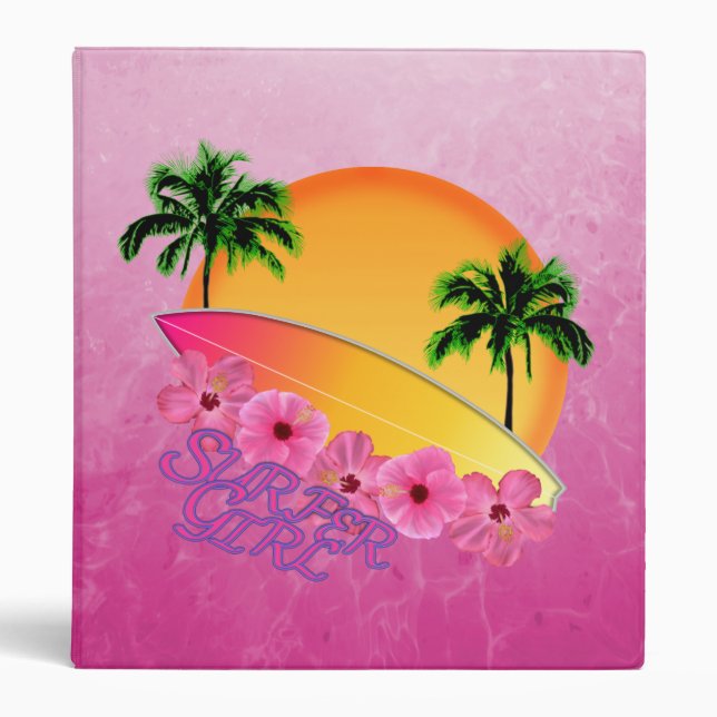 Surfer Girl Binder (Front)