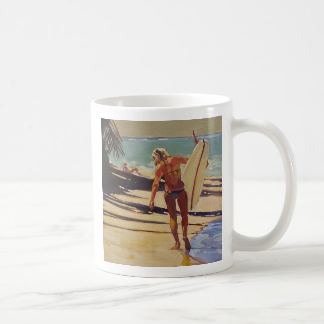 Surfer Girl Coffee Mug (Right)