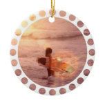 Surfer Girl Ornament