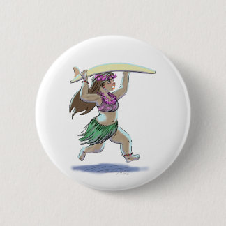 sUrFeR GiRL Pinback Button