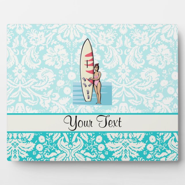 Surfer Girl Plaque (Front)