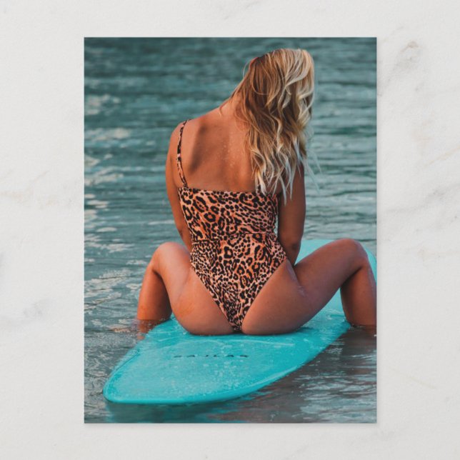 Surfer Girl Postcard (Front)