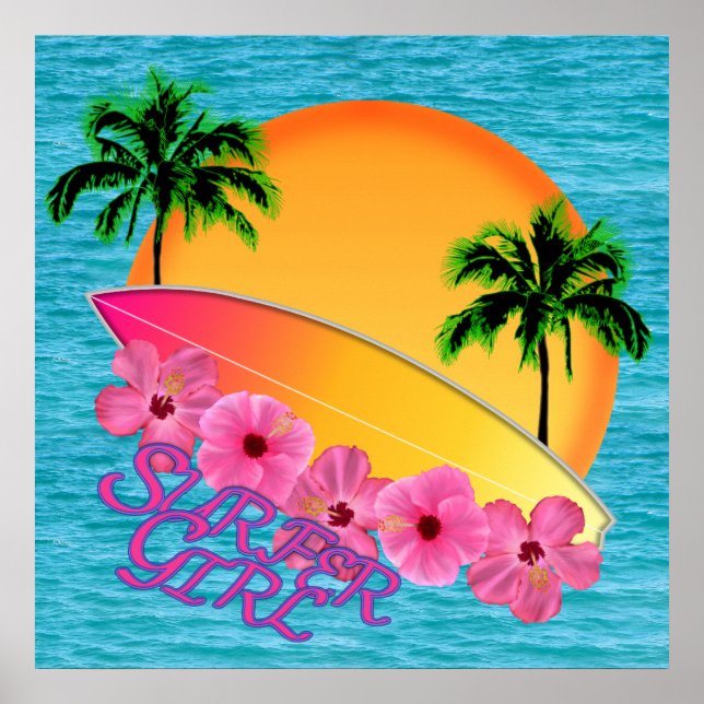 Surfer Girl Poster (Front)