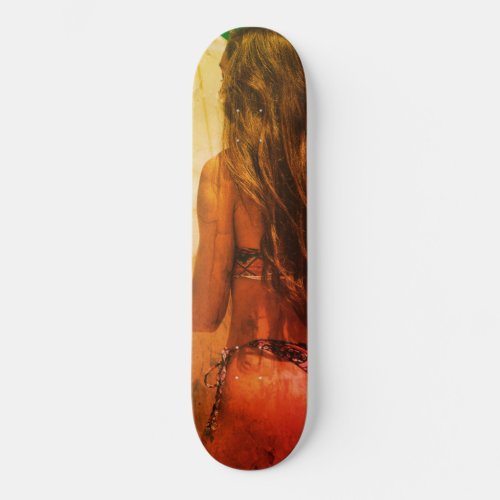 Surfer Girl Skateboard Deck