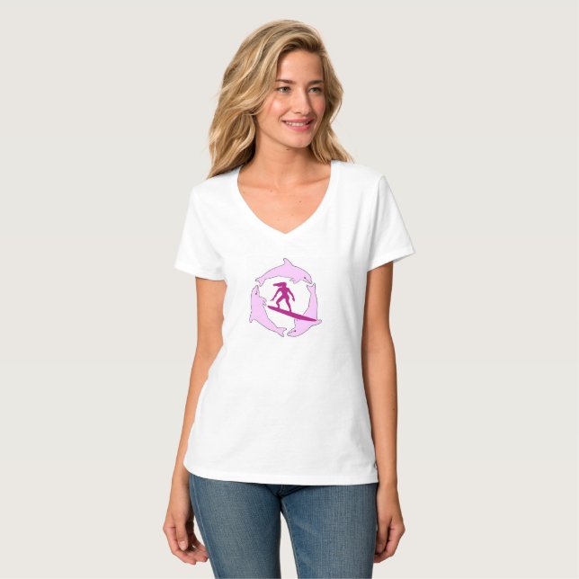 Surfer Girl T-shirt (Front Full)