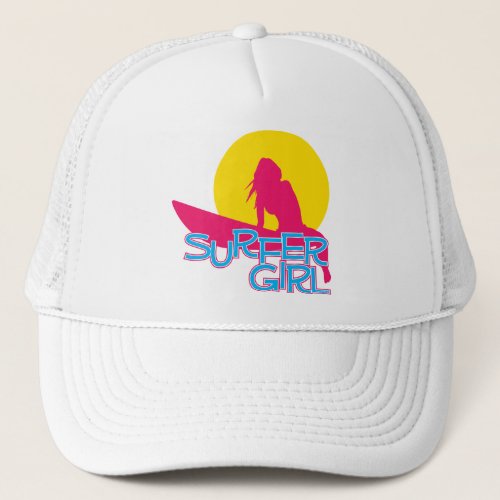 Surfer Girl Trucker Hat