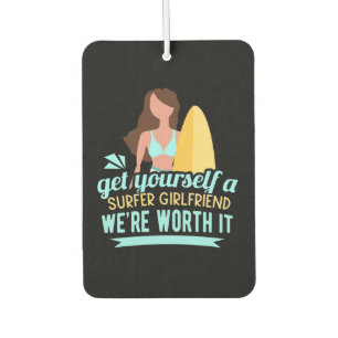 Surfer Girlfriend Air Freshener