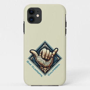 Surfer Hand Symbol iPhone 11 Case