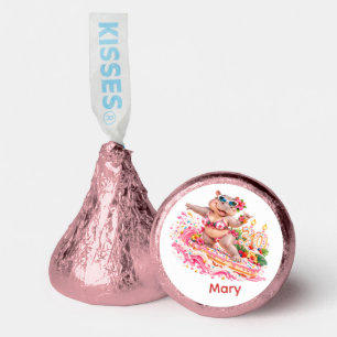 Surfer Hippo 30th Birthday Surfing Hershey®'s Kisses®