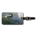 Surfer in a Wetsuit  Luggage Tag