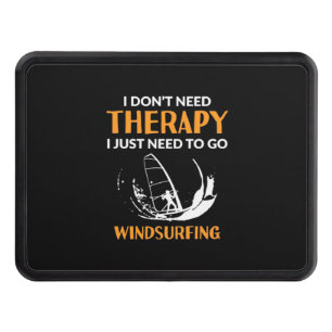 Surfer Just Need To Go Windsurfing Hitch Cover