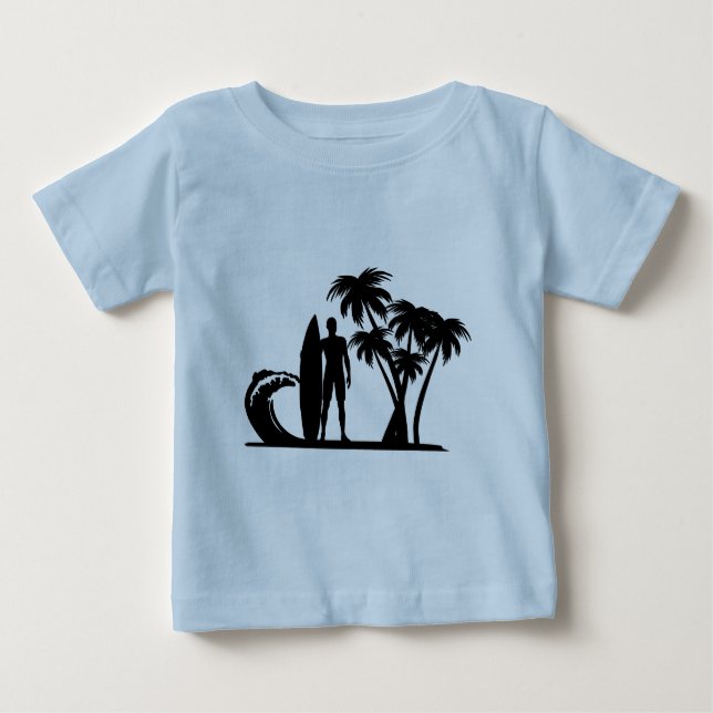 Surfer Kid's Tshirt (Front)