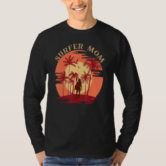 Surfer Mom Vintage Surfer For Mens Womens 1 T-Shirt