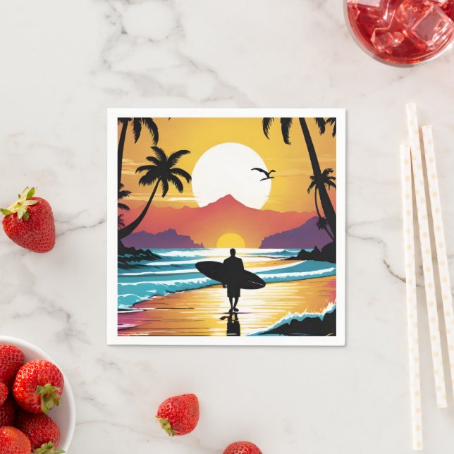 Surfer Napkins (Insitu)