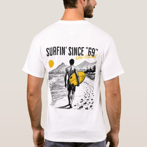 Surfer Old School 69 T_Shirt