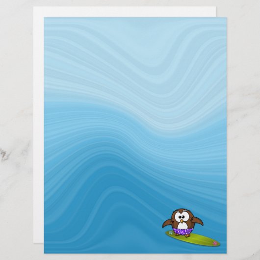 surfer owl (Front/Back)