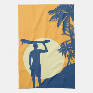 Palm Beach Kitchen & Hand Towels | Zazzle