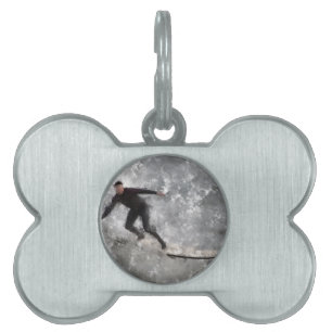 Surfer Pet ID Tag