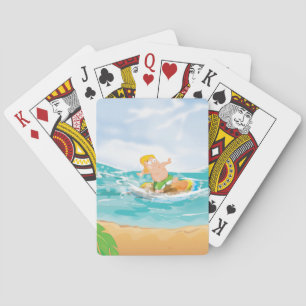 Surfer Poker Cards