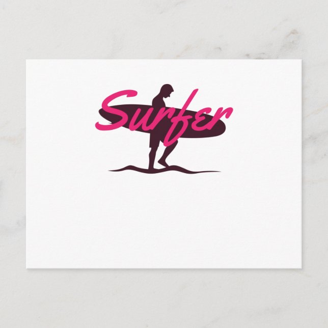 Surfer Postcard (Front)