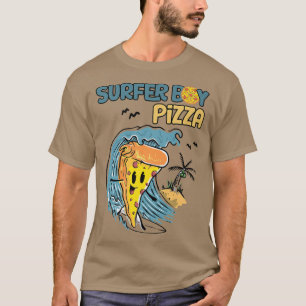 surfer retro pizza boy T-Shirt