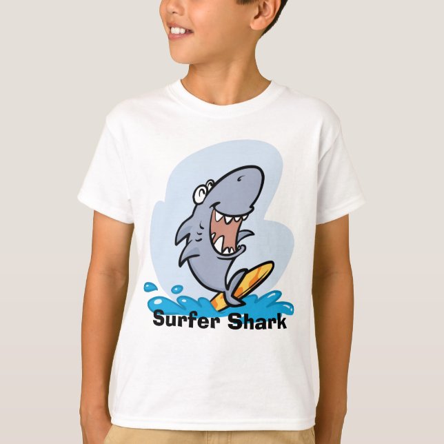 Surfer Shark T-Shirt (Front)