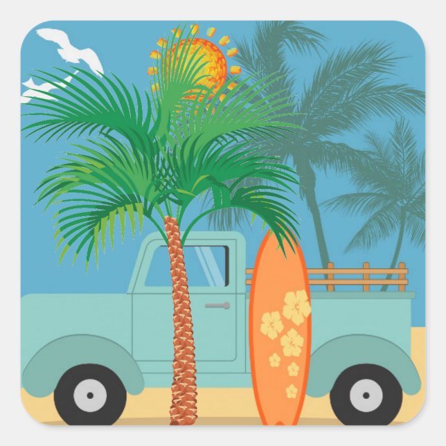 Surfer Sticker (Front)